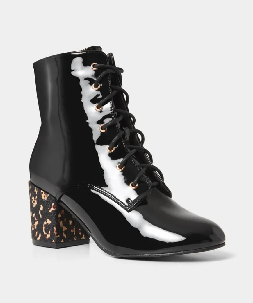 Wonderful Patent Ankle Boots