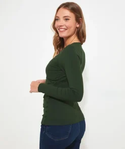 Wrap Jersey Top